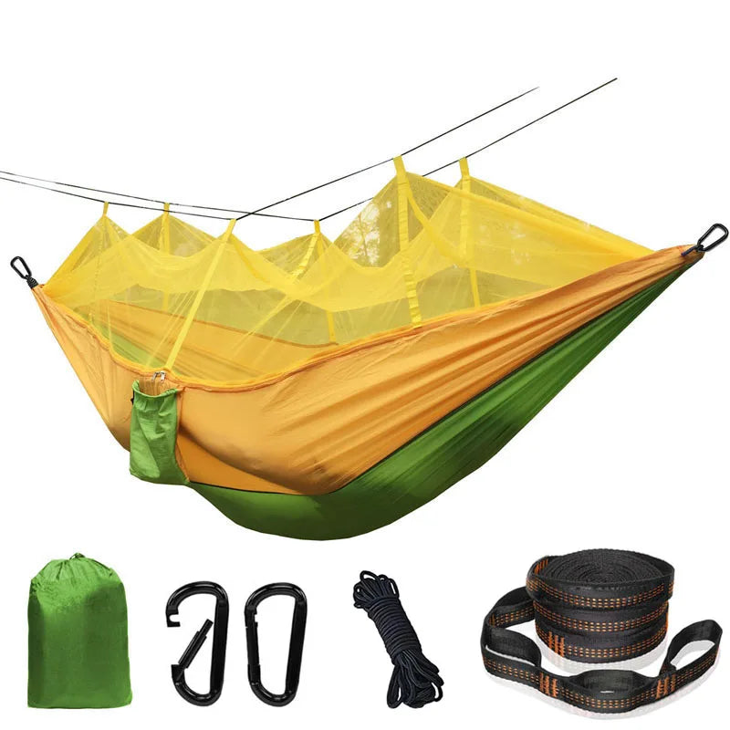 Lightweight Camping Hammock with Mosquito Net