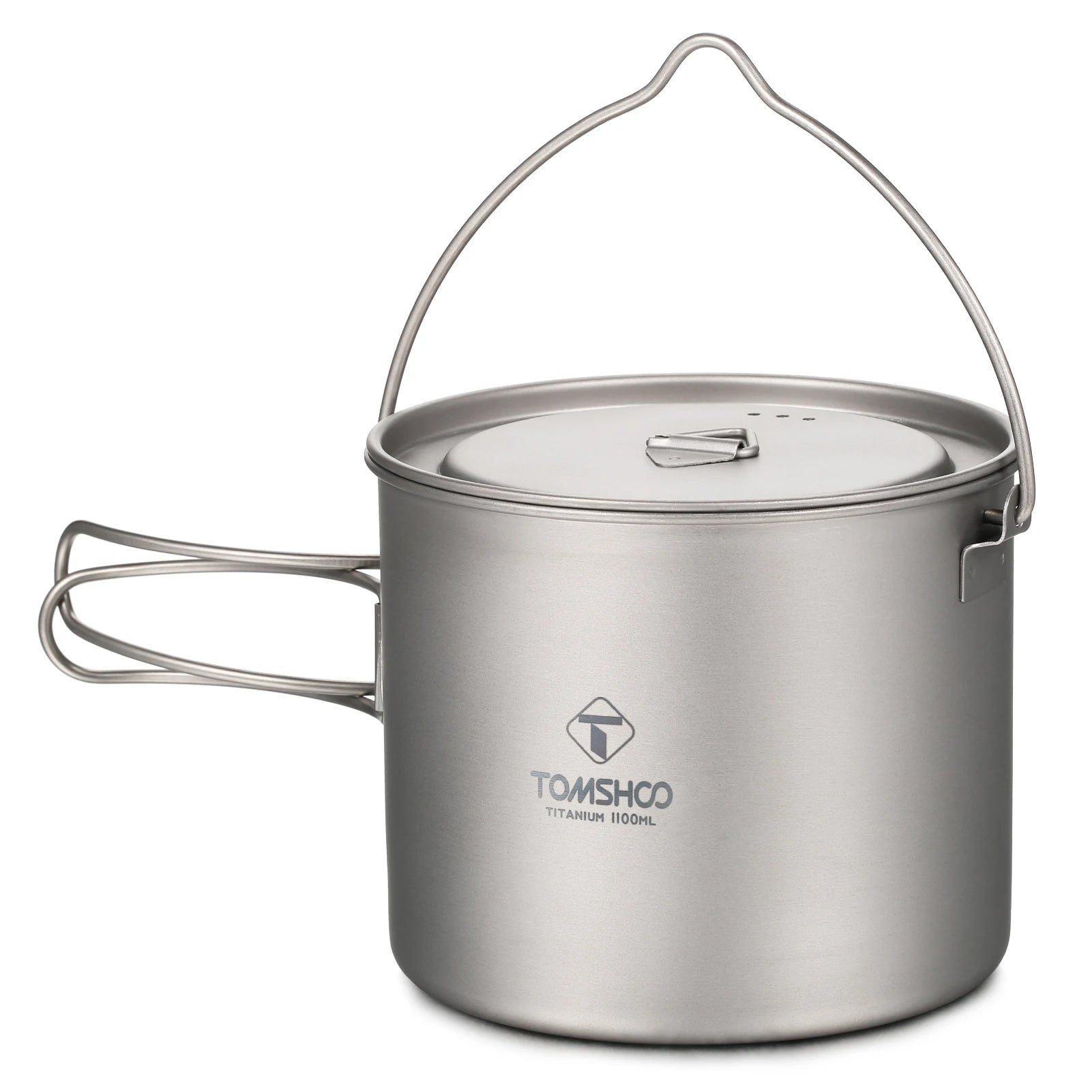 TOMSHOO Titanium Camping Pot