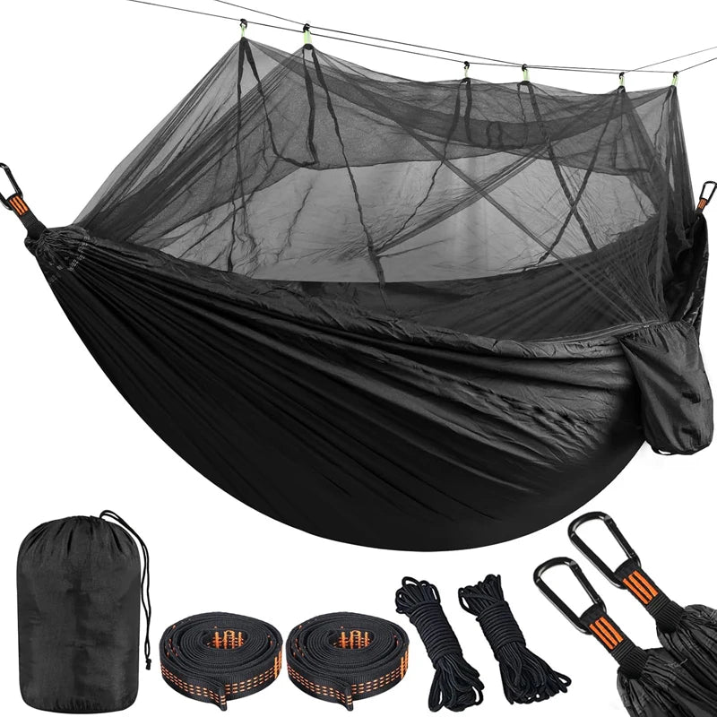 Lightweight Camping Hammock with Mosquito Net