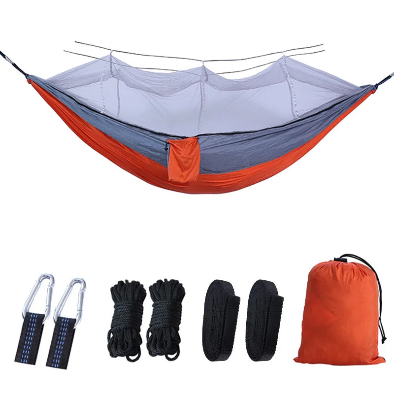 Portable Hammock with Mosquito Net