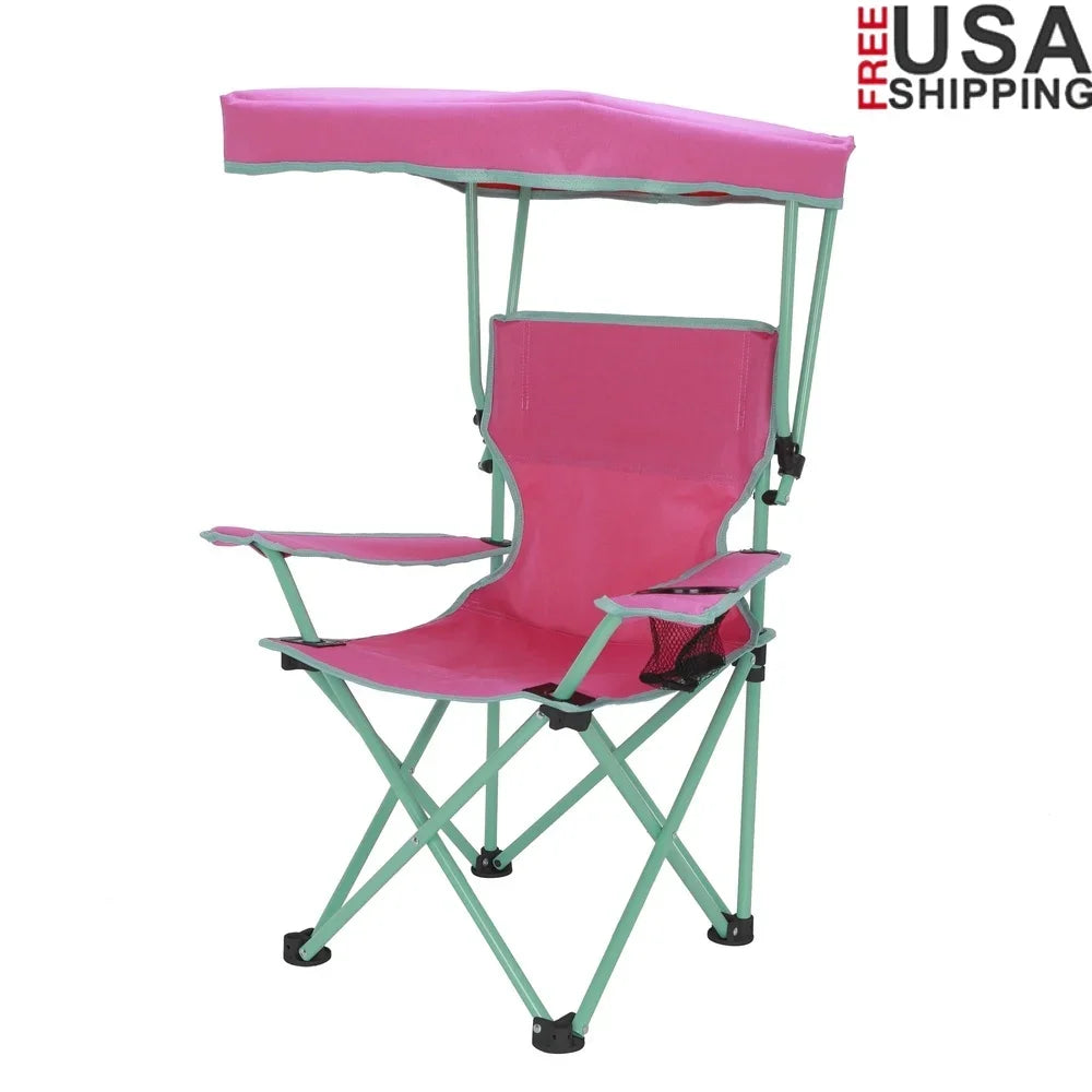 Kids Canopy Folding Camp Chair