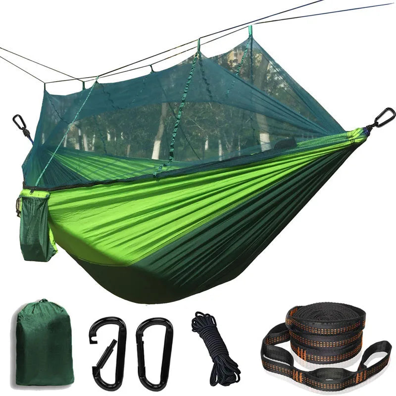 Lightweight Camping Hammock with Mosquito Net