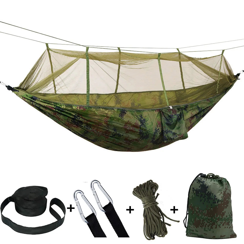 Portable Hammock with Mosquito Net