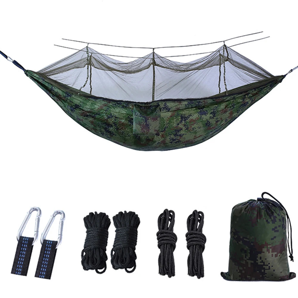 Portable Hammock with Mosquito Net