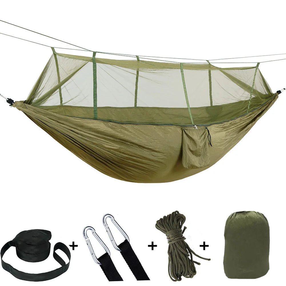 Portable Hammock with Mosquito Net