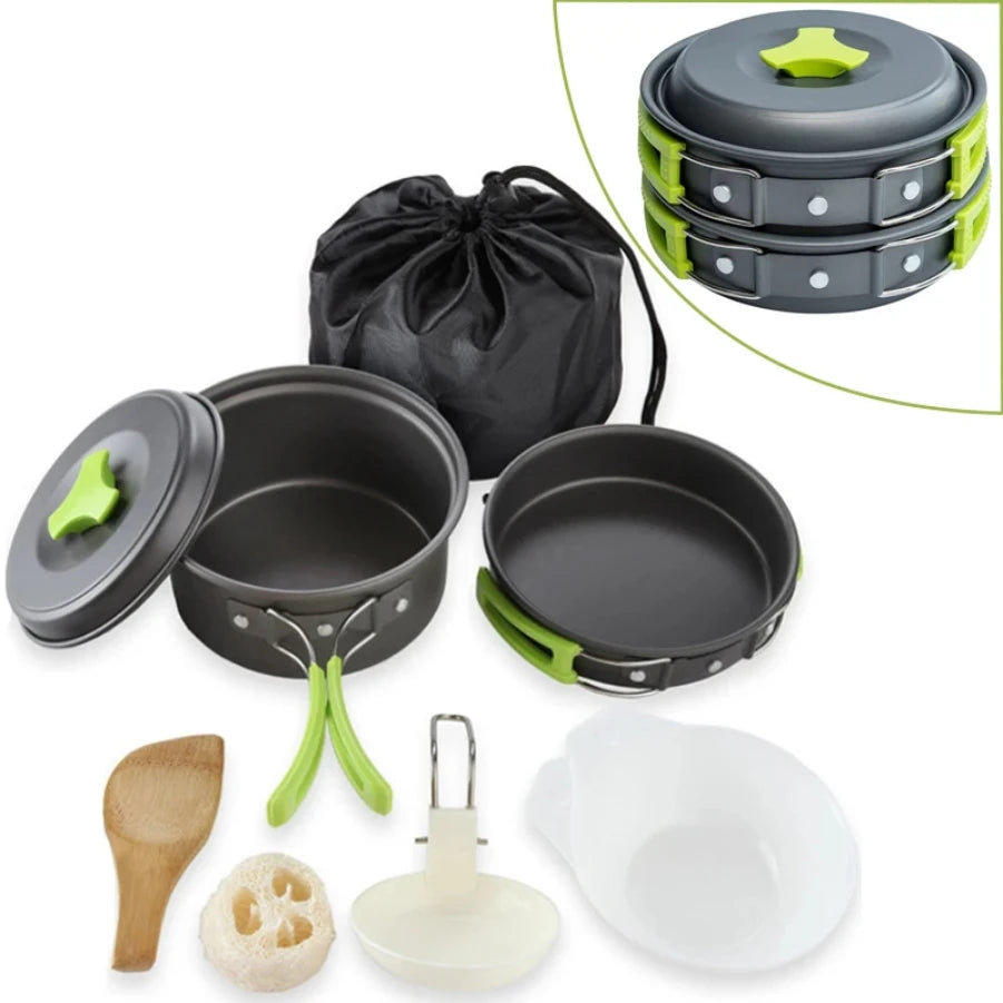 Backpacker Cooking Set with Storage Bag