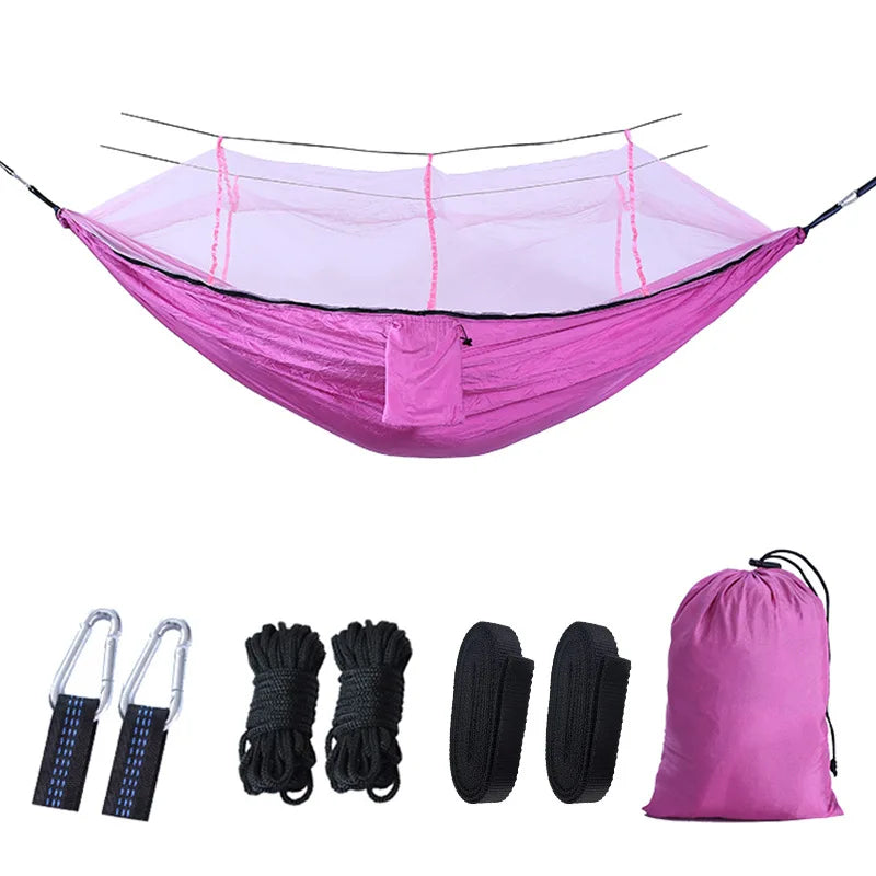 Portable Hammock with Mosquito Net