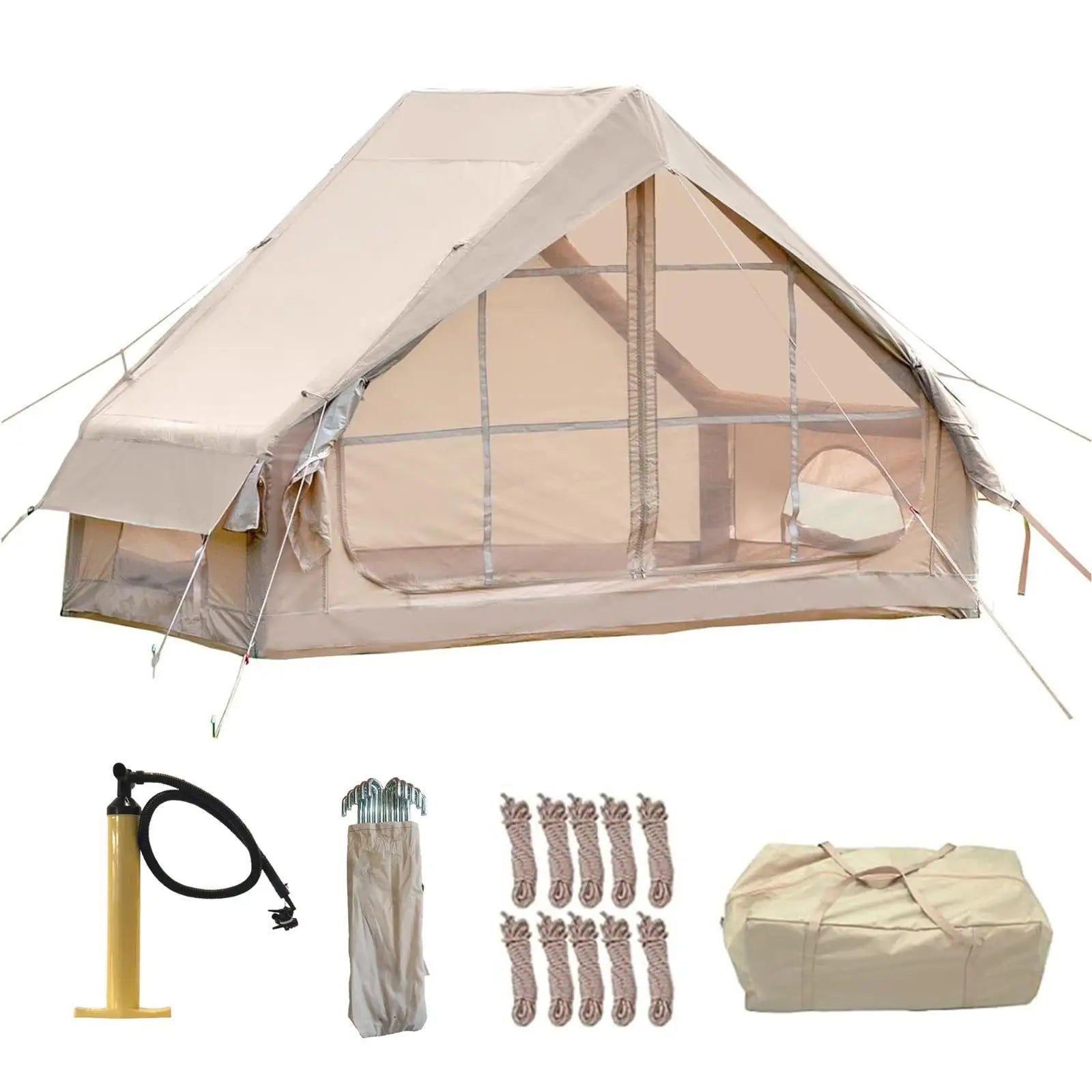 4-Season Pop-Up Inflatable Tent