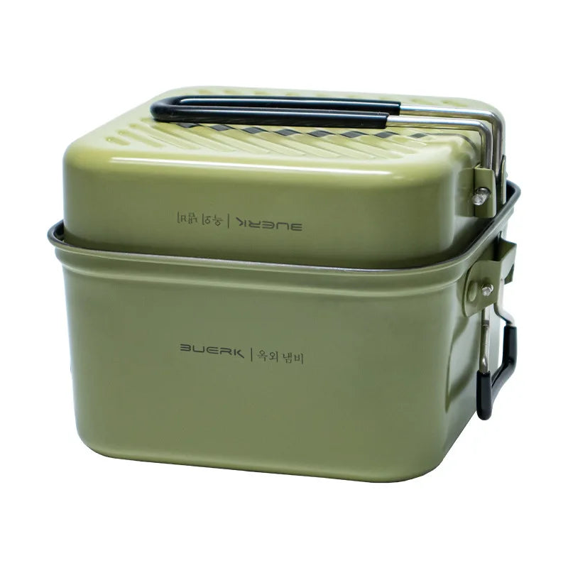 Portable Camping Cooking Pot Set